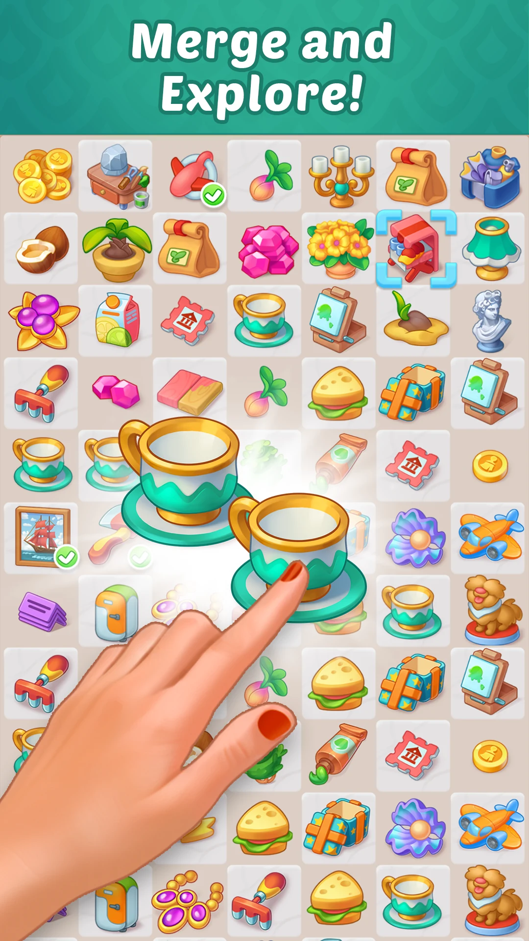 Mansion Tale: Merge Secrets screenshot