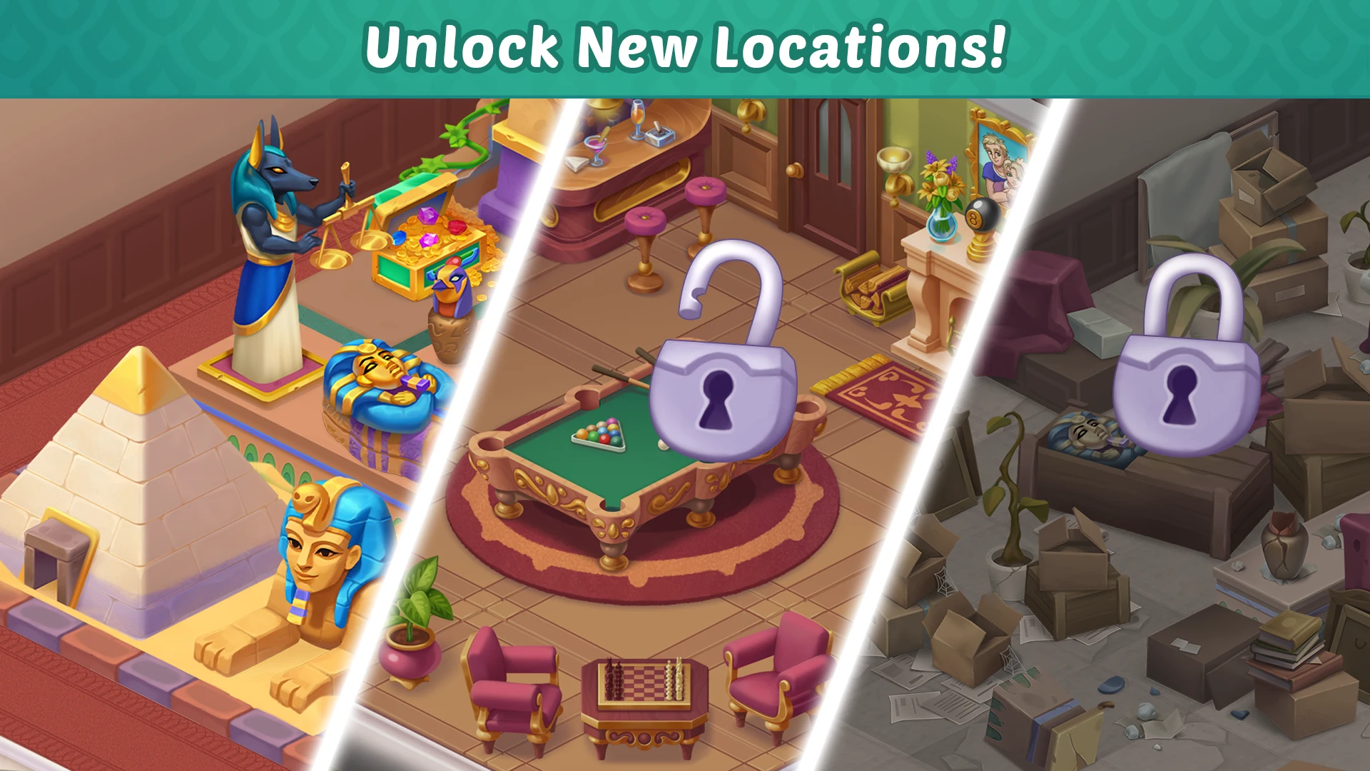 Mansion Tale: Merge Secrets screenshot